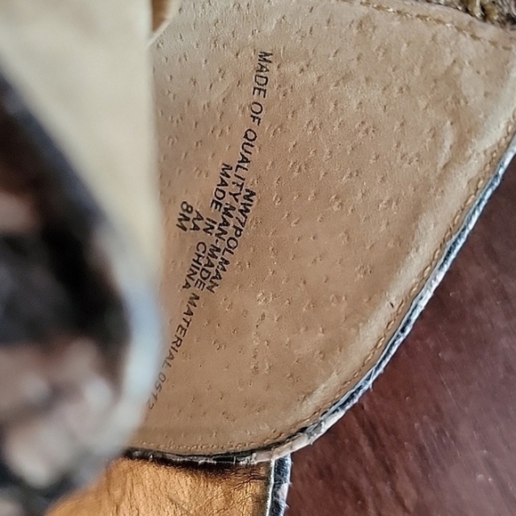 Nine West Platform Snake Stilettos 8 - Picture 8 of 8